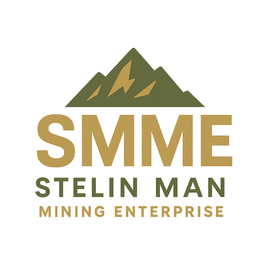 Stelin Man Mining Logo